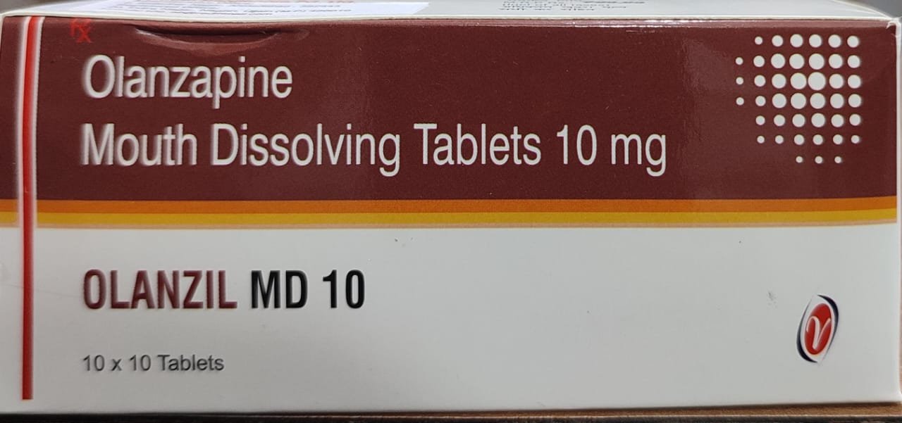 Olanzil MD 10 mg Mouth Dissolving Tablets – Olanzapine for Schizophrenia & Bipolar Disorder